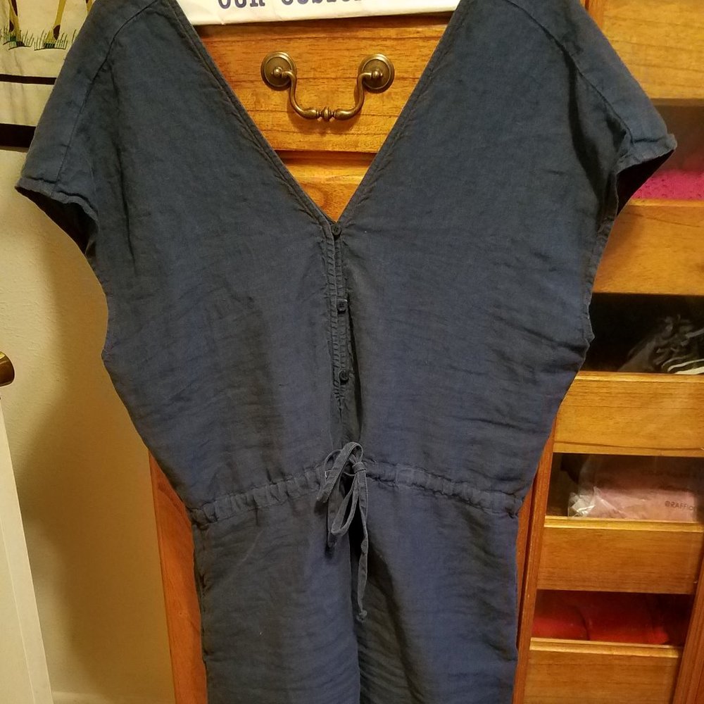 Cloth & Stone Linen Jump Suit
